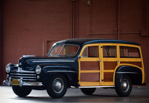 Images of Ford V8 Super Deluxe Station Wagon (89A-79B) 1948