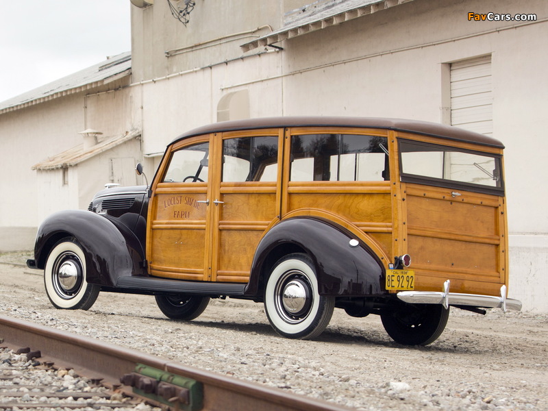 Photos of Ford V8 Deluxe Station Wagon (81A-790) 1938 (800 x 600)