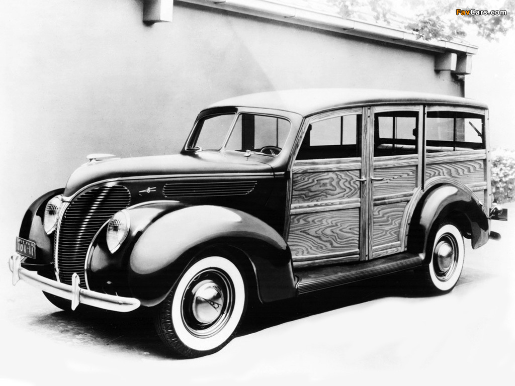 Photos of Ford V8 Deluxe Station Wagon (81A-790) 1938 (1024 x 768)