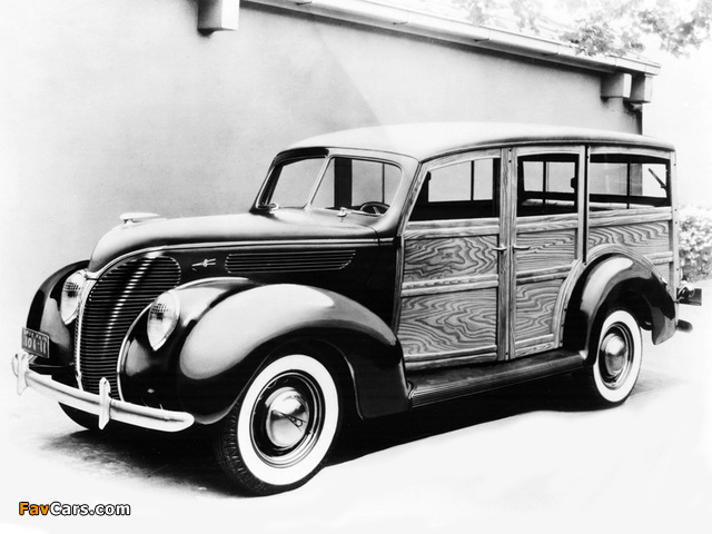 Photos of Ford V8 Deluxe Station Wagon (81A-790) 1938 (640 x 480)