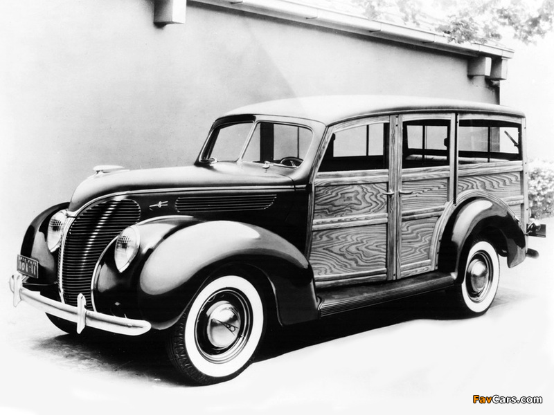 Photos of Ford V8 Deluxe Station Wagon (81A-790) 1938 (800 x 600)