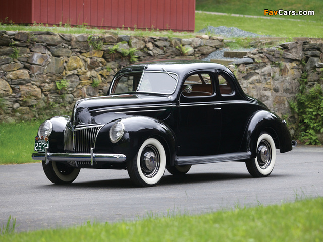 Photos of Ford V8 Deluxe 5-window Coupe 1939 (640 x 480)