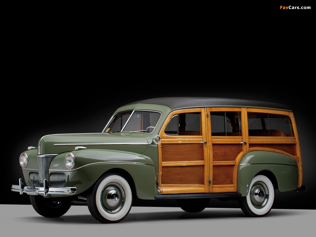 Photos of Ford V8 Super Deluxe Station Wagon (11A-79B) 1941 (1024 x 768)
