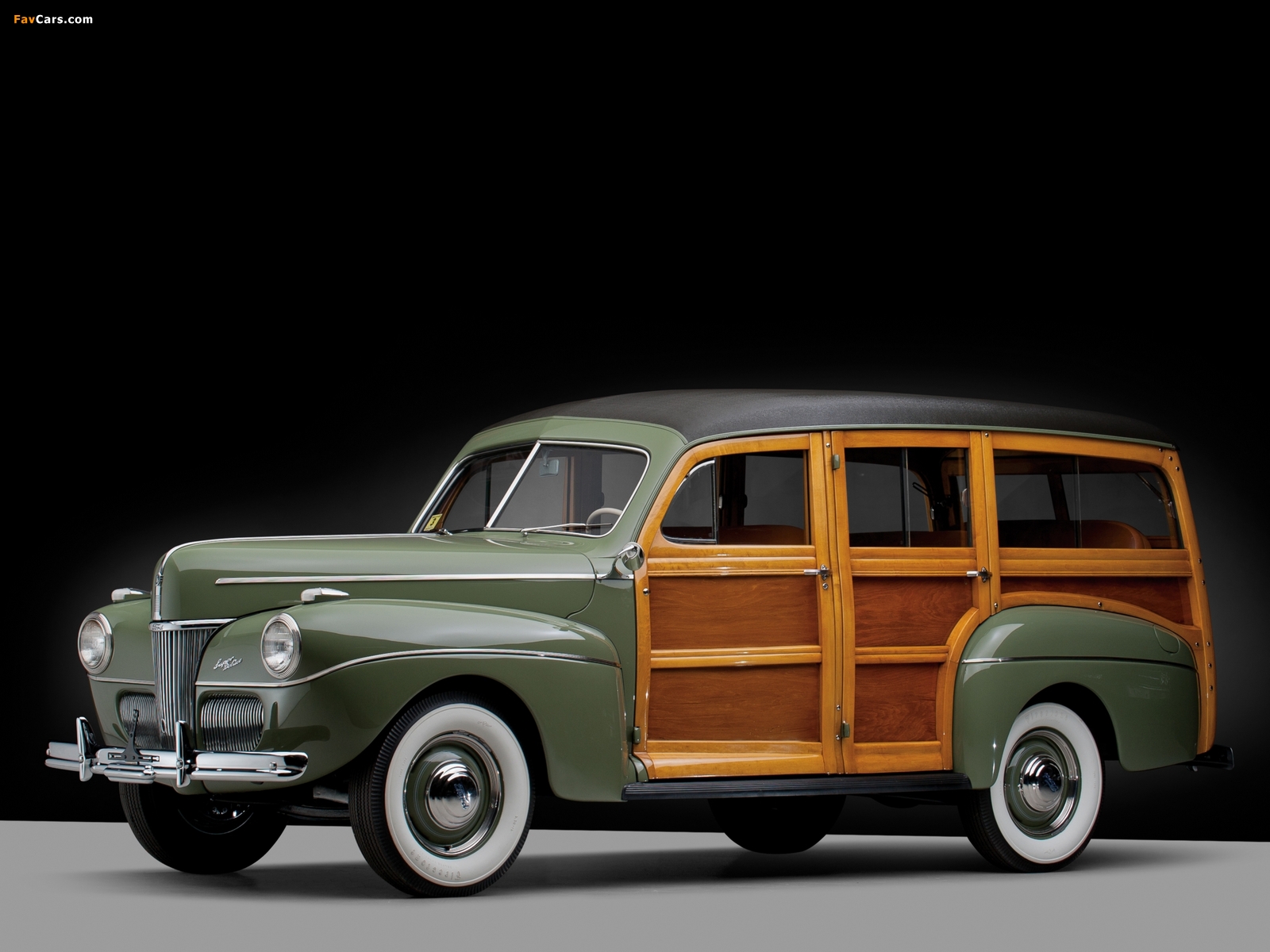 Photos of Ford V8 Super Deluxe Station Wagon (11A-79B) 1941 (1600 x 1200)