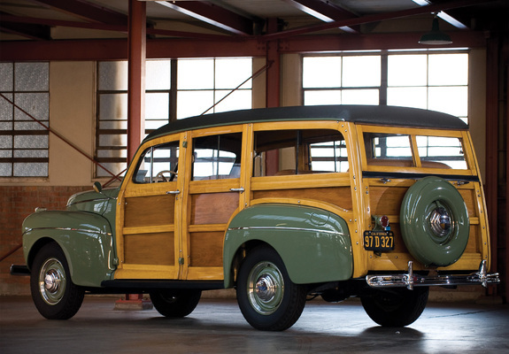 Photos of Ford V8 Super Deluxe Station Wagon (11A-79B) 1941