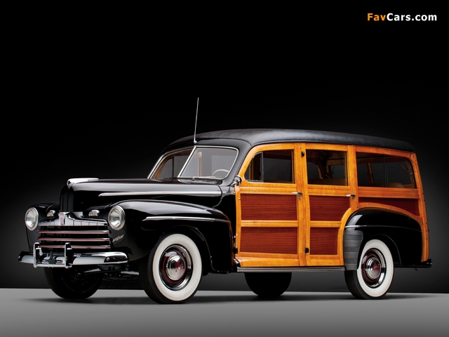 Photos of Ford V8 Super Deluxe Station Wagon (79B) 1946 (640 x 480)