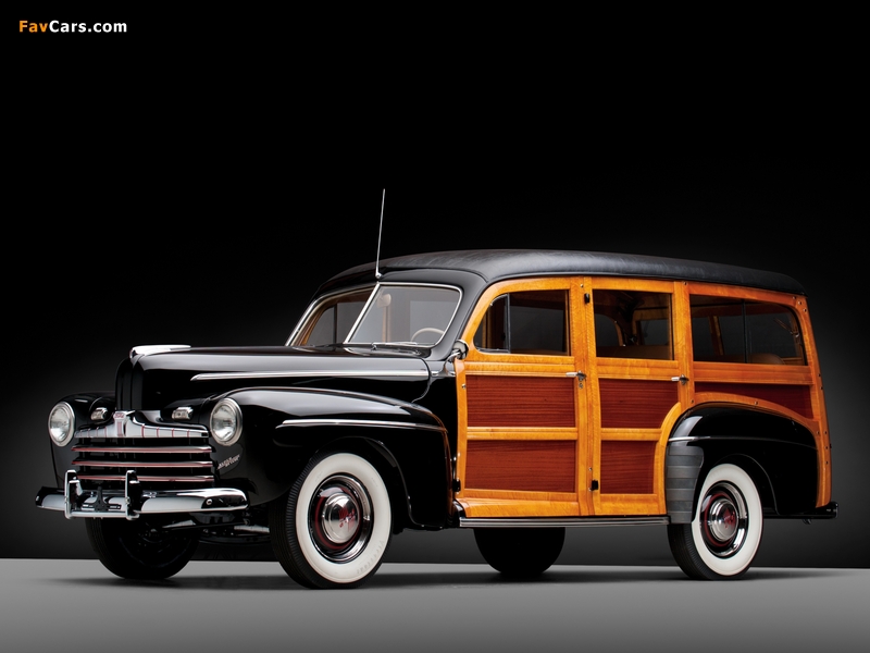 Photos of Ford V8 Super Deluxe Station Wagon (79B) 1946 (800 x 600)