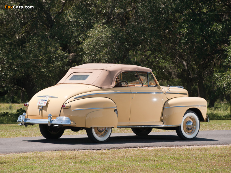 Photos of Ford Super Deluxe Convertible Coupe 1948 (800 x 600)