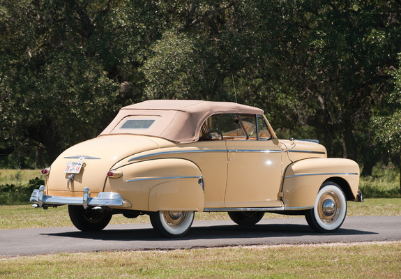 Photos of Ford Super Deluxe Convertible Coupe 1948