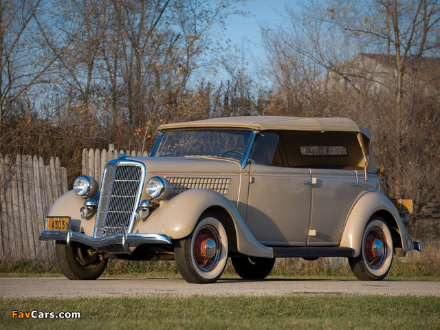 Pictures of Ford V8 Deluxe Phaeton (48-750) 1935 (640 x 480)