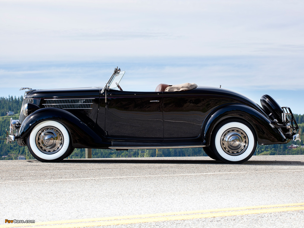 Pictures of Ford V8 Deluxe Roadster (68-760) 1936 (1024 x 768)