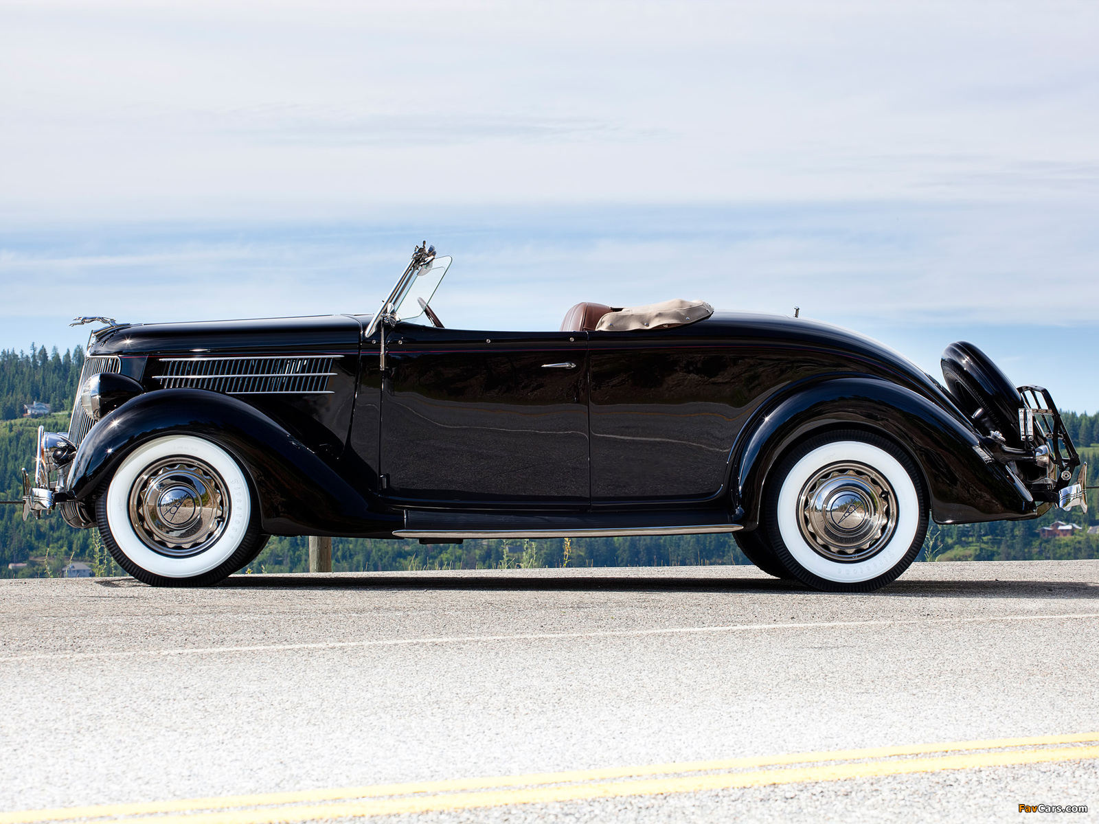 Pictures of Ford V8 Deluxe Roadster (68-760) 1936 (1600 x 1200)