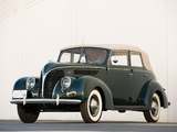 Pictures of Ford V8 Deluxe Convertible Sedan (81A-740) 1938