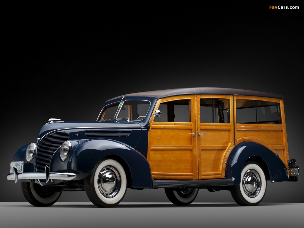 Pictures of Ford V8 Deluxe Station Wagon (81A-790) 1938 (1024 x 768)