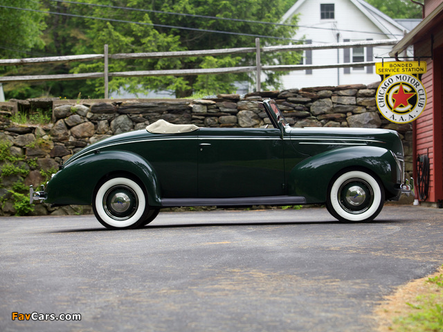 Pictures of Ford V8 Deluxe Convertible Coupe 1939 (640 x 480)