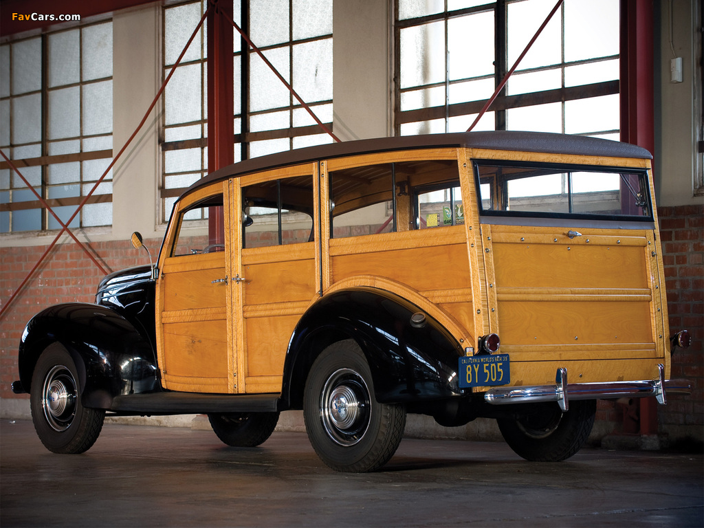 Pictures of Ford V8 Deluxe Station Wagon (91A-79) 1939 (1024 x 768)