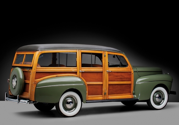 Pictures of Ford V8 Super Deluxe Station Wagon (11A-79B) 1941
