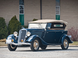 Ford V8 Deluxe Phaeton (40-750) 1934 wallpapers