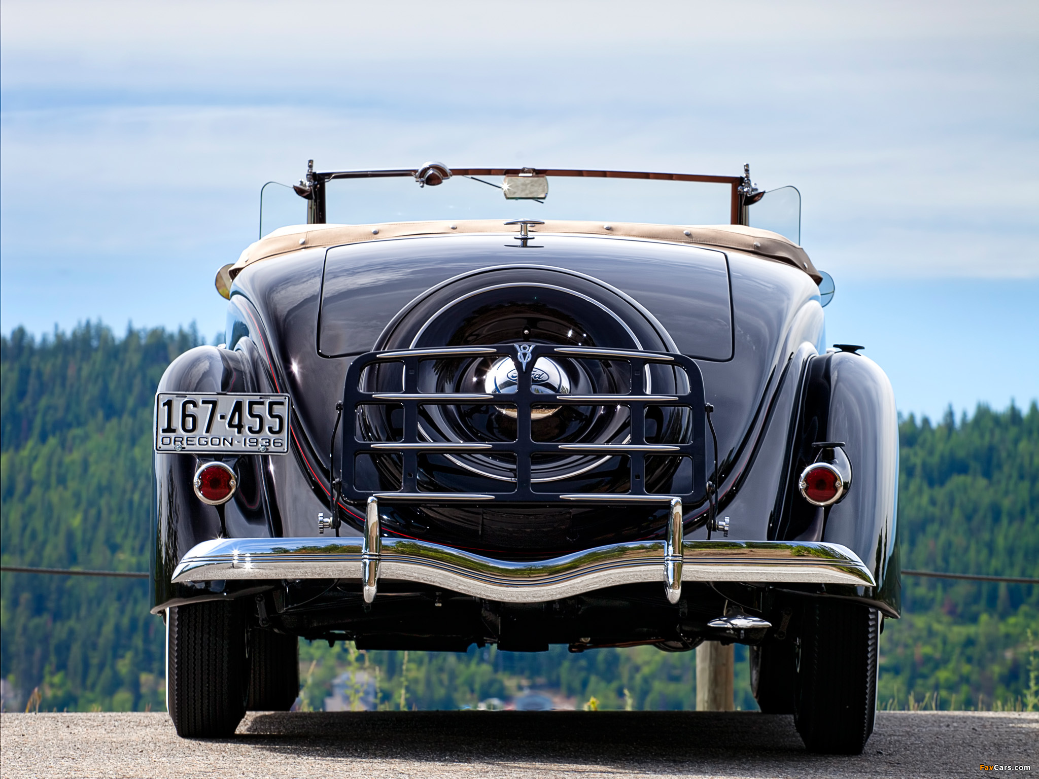 Ford V8 Deluxe Roadster (68-760) 1936 wallpapers (2048 x 1536)