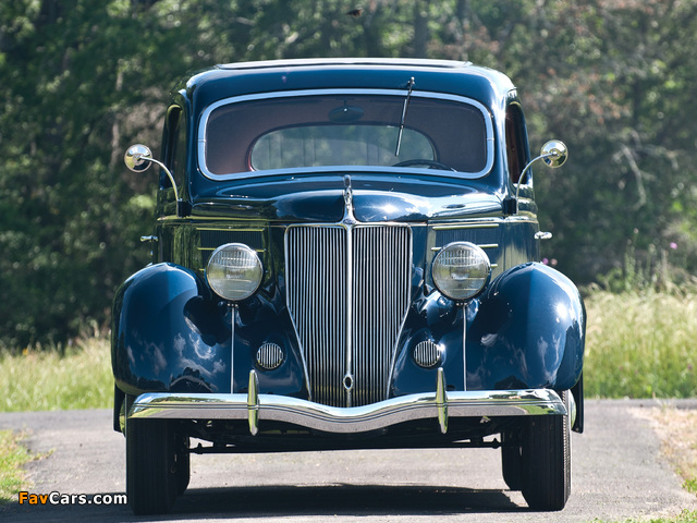 Ford V8 Deluxe Tudor Touring Sedan 1936 wallpapers (640 x 480)