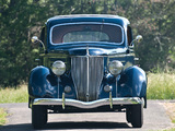 Ford V8 Deluxe Tudor Touring Sedan 1936 wallpapers