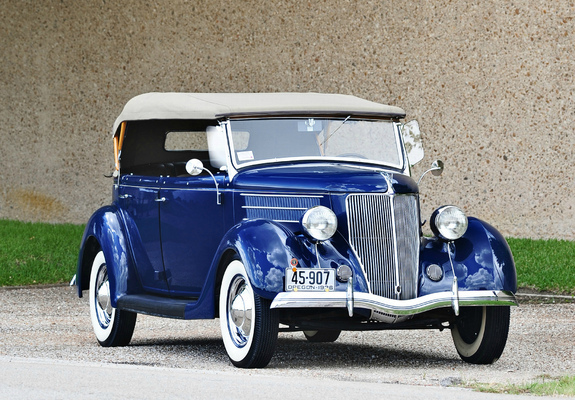 Ford V8 Deluxe Phaeton (68-750) 1936 wallpapers