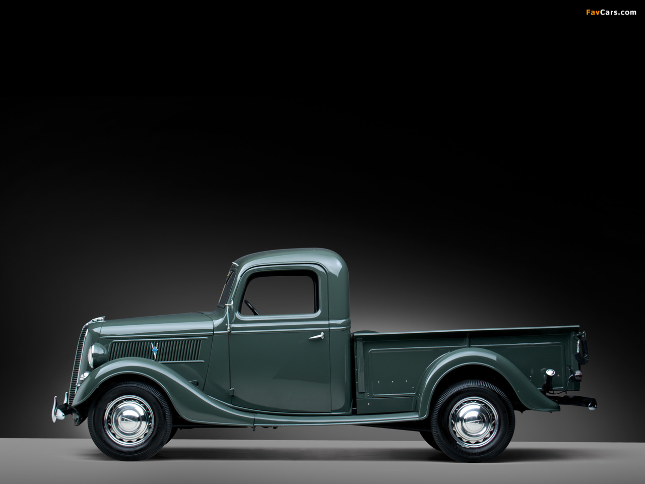 Ford V8 Deluxe Pickup (77-830) 1937 wallpapers (1280 x 960)