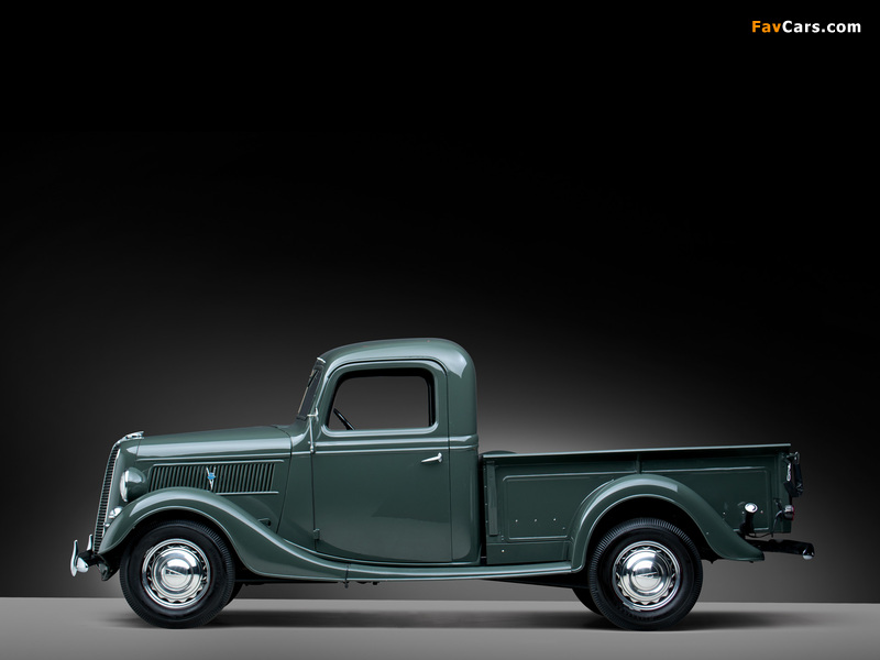 Ford V8 Deluxe Pickup (77-830) 1937 wallpapers (800 x 600)