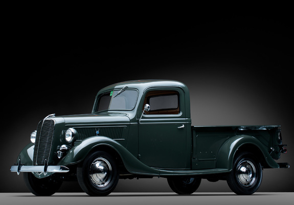 Ford V8 Deluxe Pickup (77-830) 1937 wallpapers