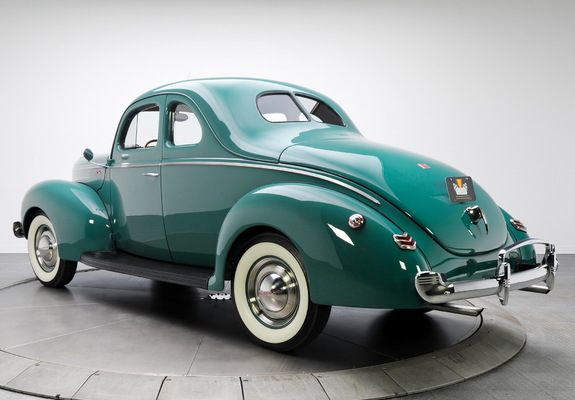 Ford V8 Deluxe 5-window Coupe (01A-77B) 1940 wallpapers