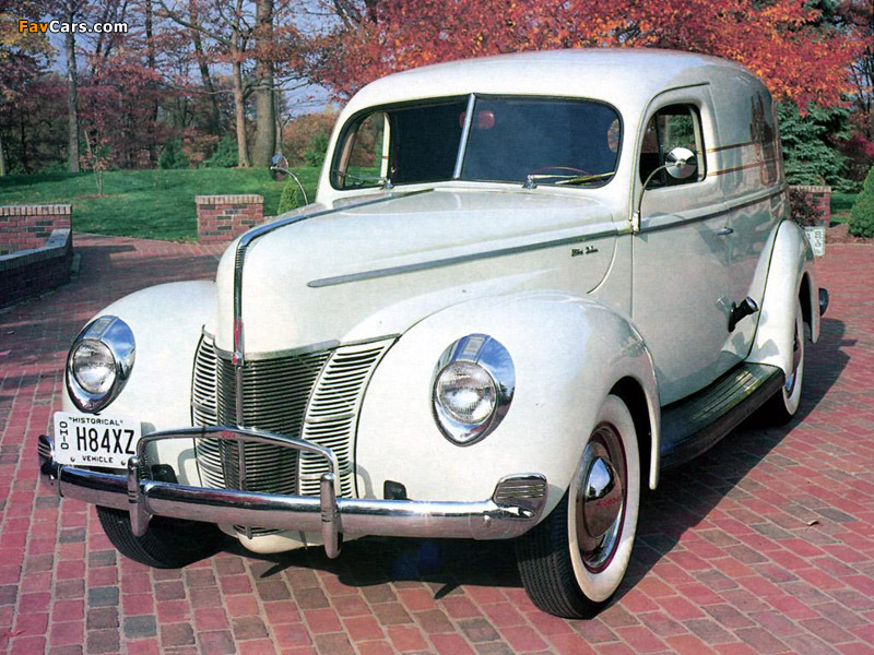 Ford V8 Deluxe Sedan Delivery (01A-78) 1940 wallpapers (800 x 600)
