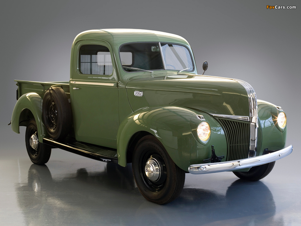 Ford Deluxe Pickup (11C) 1941 wallpapers (1024 x 768)