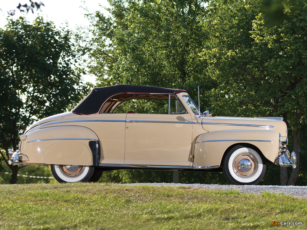 Ford Super Deluxe Convertible Coupe 1947 wallpapers (1024 x 768)