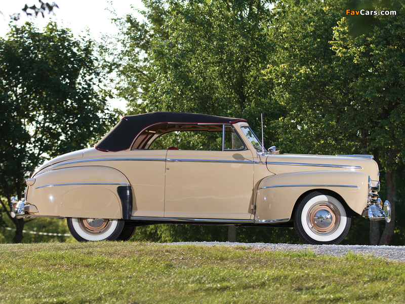 Ford Super Deluxe Convertible Coupe 1947 wallpapers (800 x 600)