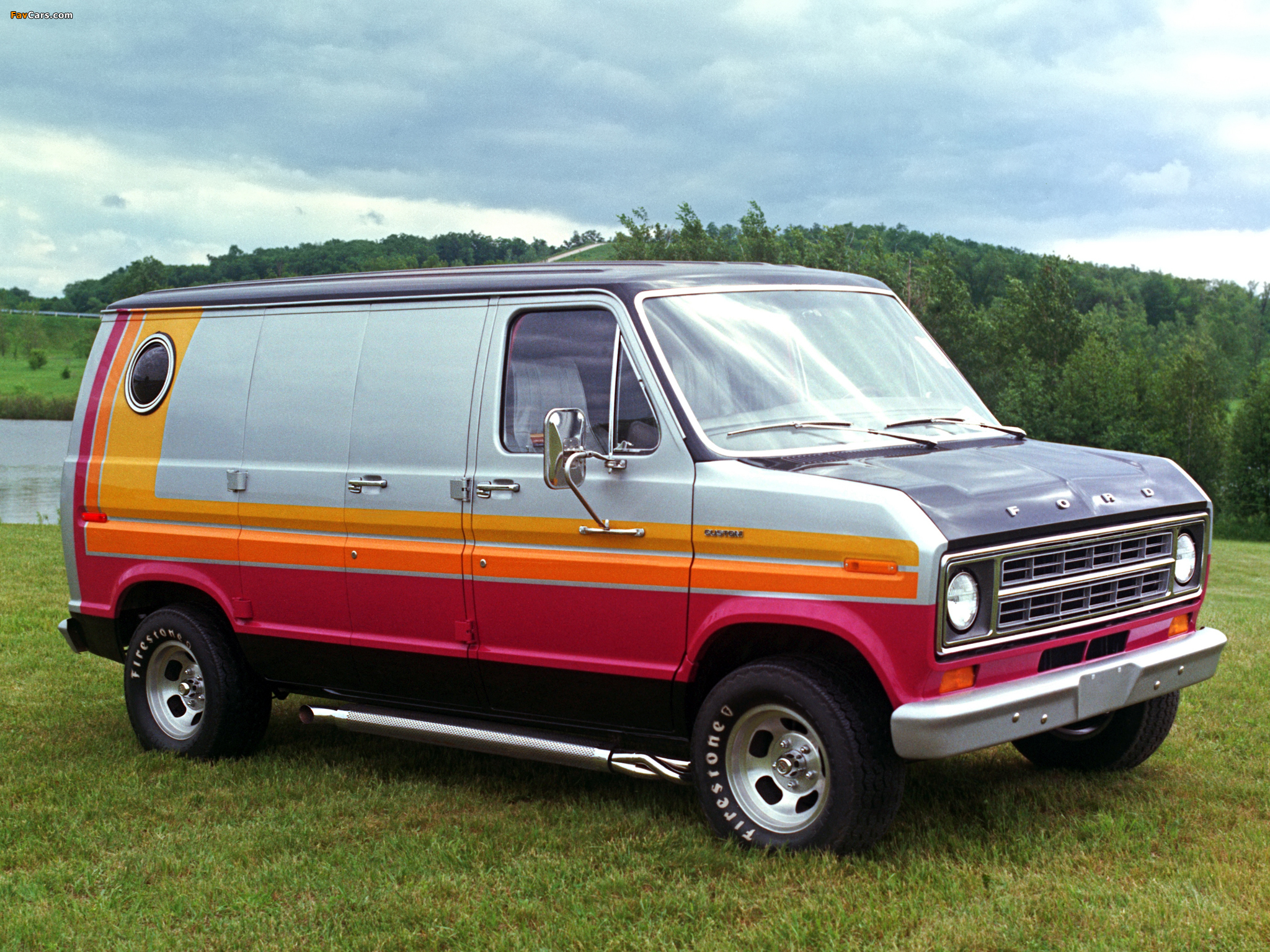 Ford Econoline Custom Van 1976 wallpapers (2048 x 1536)