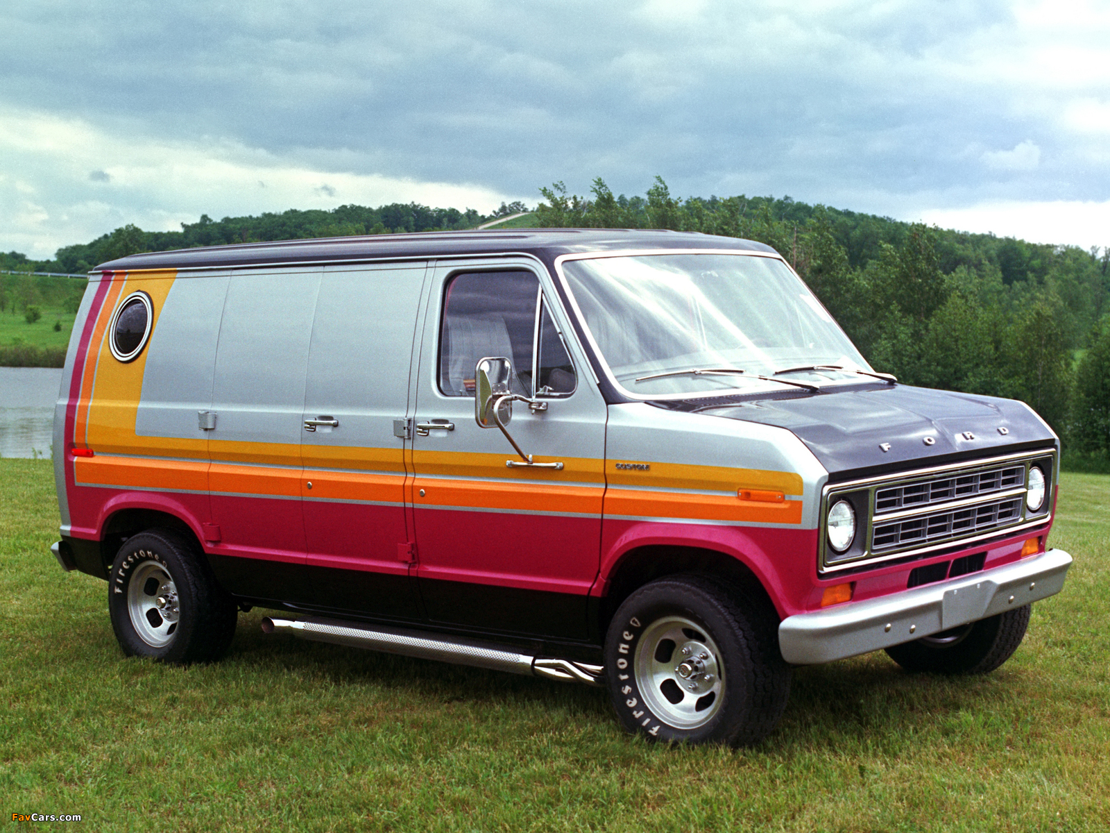 Ford Econoline Custom Van 1976 wallpapers (1600 x 1200)