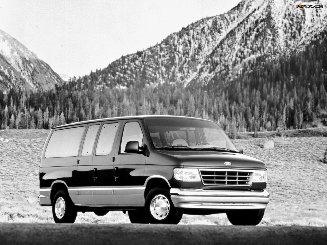 Ford Econoline Club Wagon 1995–97 images (1280 x 960)