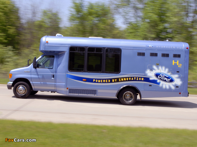 Ford E-450 H2 ICE Shuttle Bus 1997 wallpapers (640 x 480)