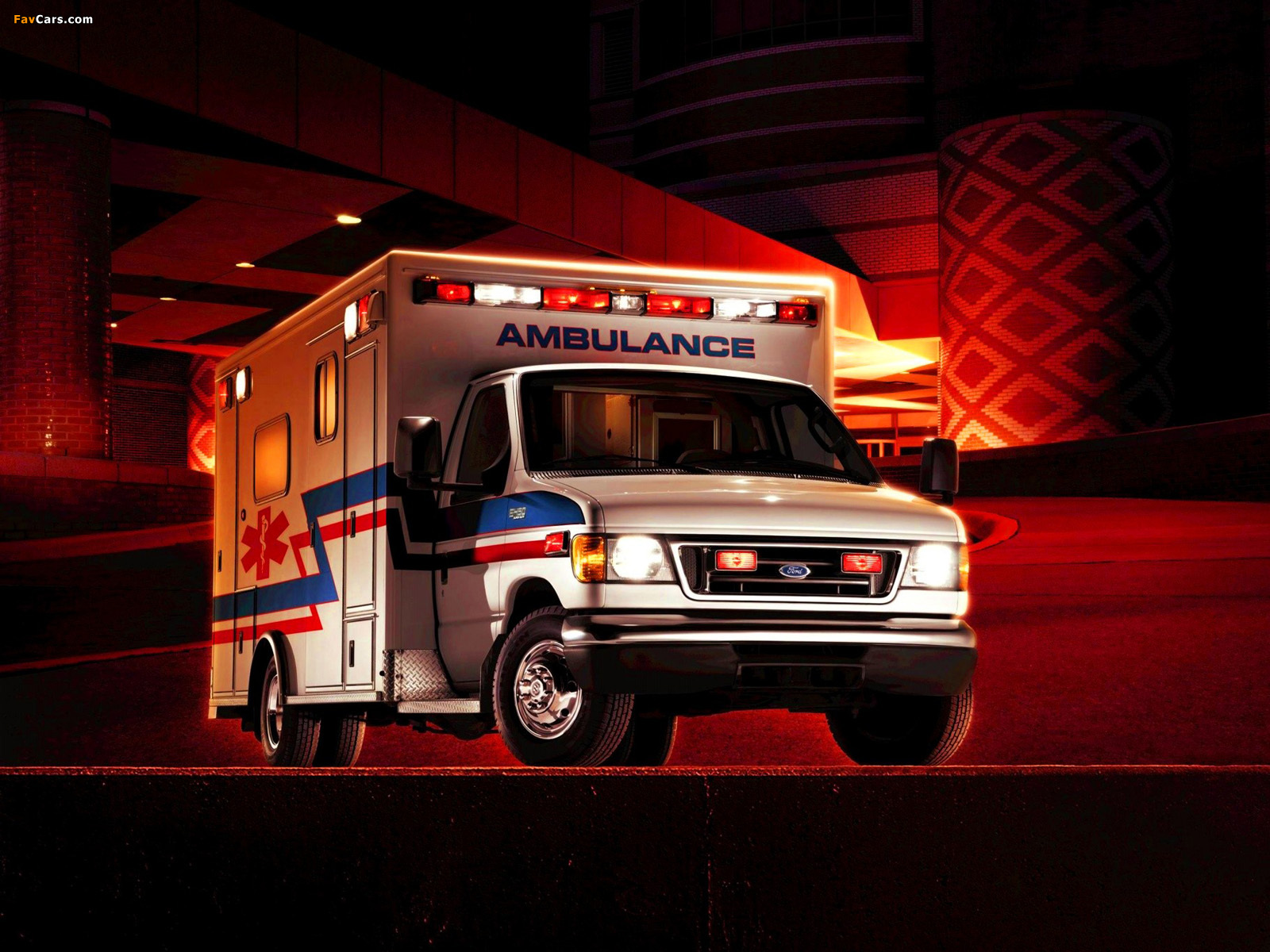 Ford E-450 Ambulance 2003–07 wallpapers (1600 x 1200)