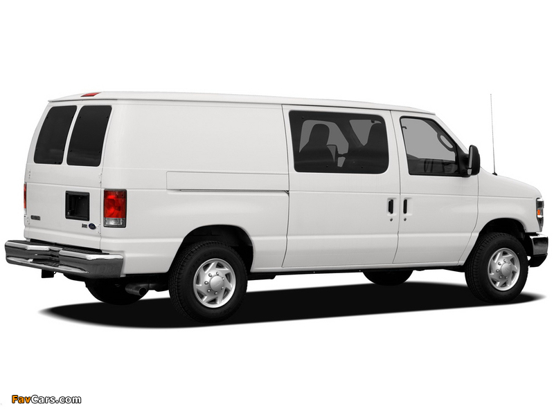 Ford E-150 Cargo Van 2007 photos (800 x 600)