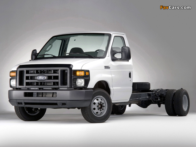 Ford E-350 Cutaway 2007 wallpapers (640 x 480)