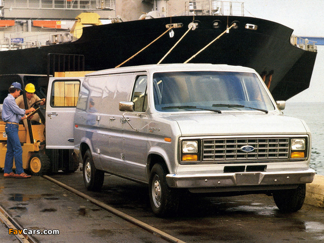 Images of Ford Econoline 1986 (640 x 480)