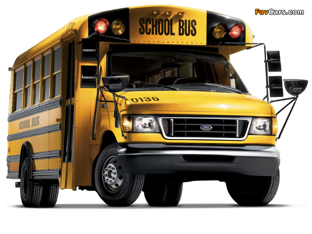 Images of Ford E-450 School Bus 2003–07 (640 x 480)