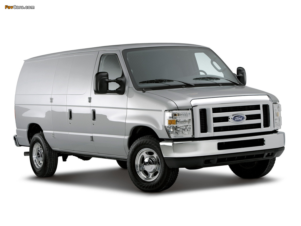 Images of Ford E-250 Cargo Van 2007 (1024 x 768)