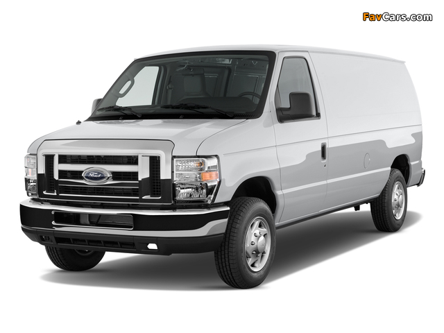 Images of Ford E-150 Cargo Van 2007 (640 x 480)