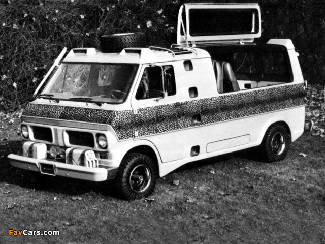Photos of Ford Econoline Kilimanjaro Show Car 1970 (640 x 480)