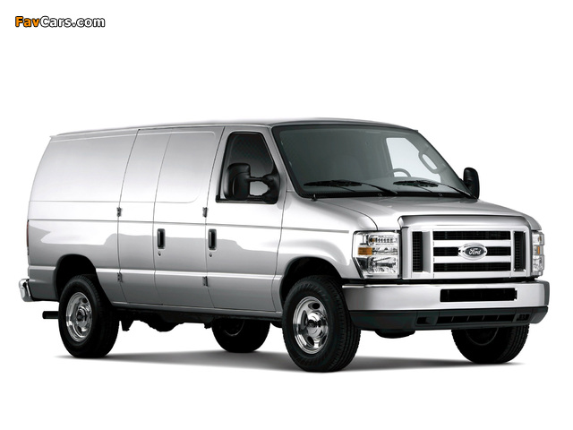 Pictures of Ford E-250 Cargo Van 2007 (640 x 480)