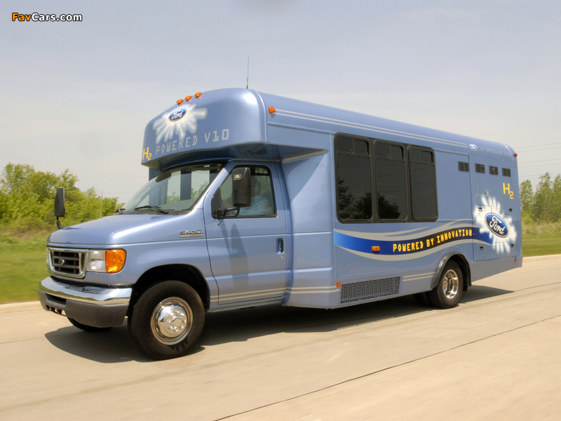 Ford E-450 H2 ICE Shuttle Bus 1997 wallpapers (800 x 600)