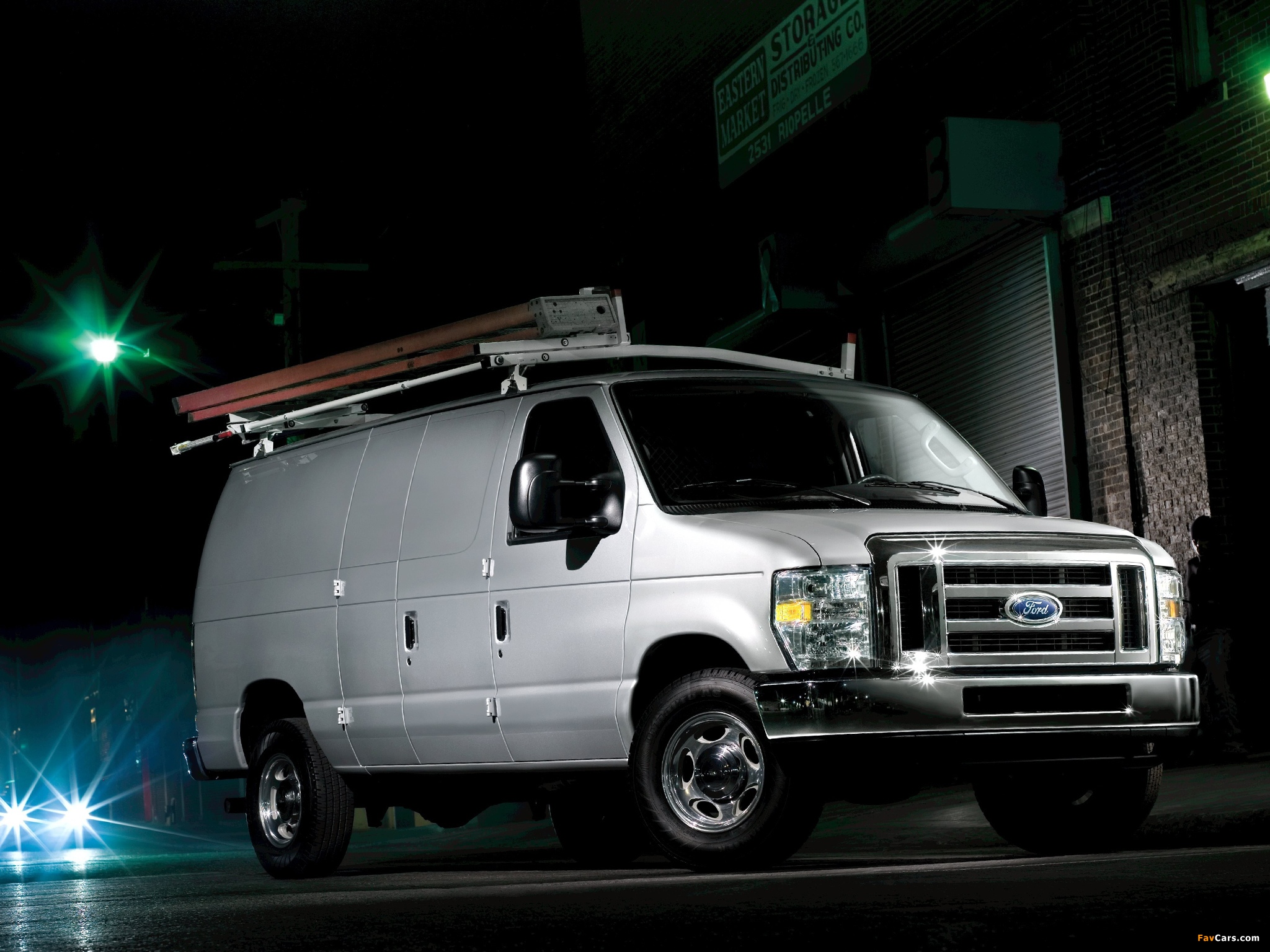 Ford E-350 Cargo Van 2007 wallpapers (2048 x 1536)
