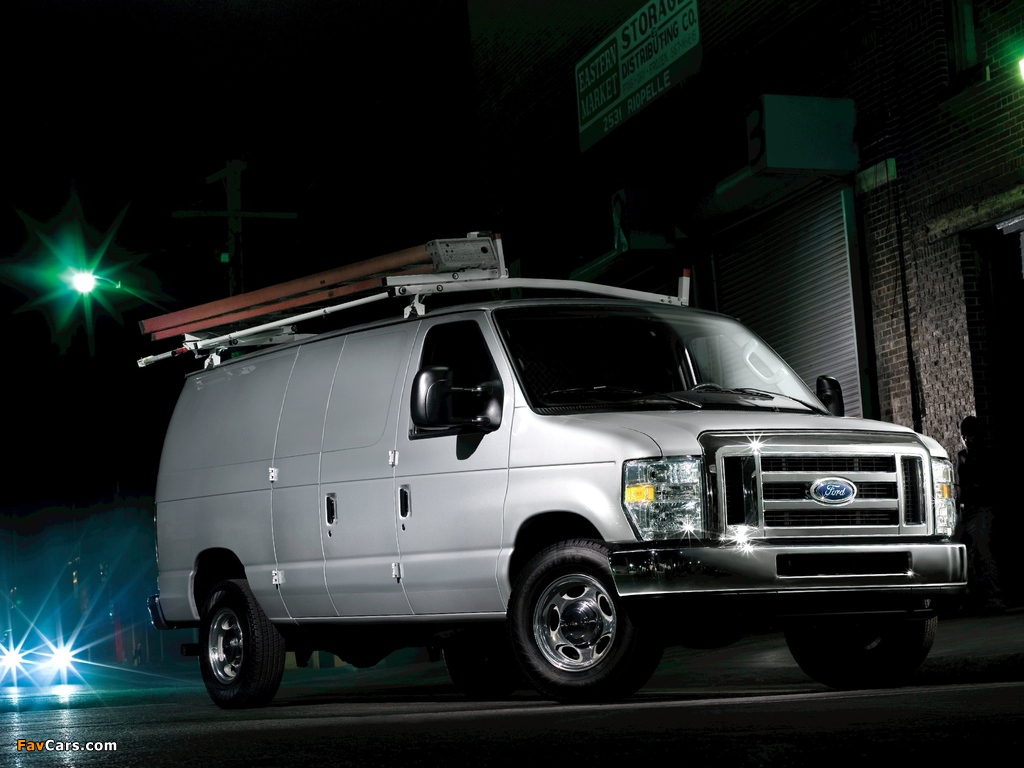 Ford E-350 Cargo Van 2007 wallpapers (1024 x 768)
